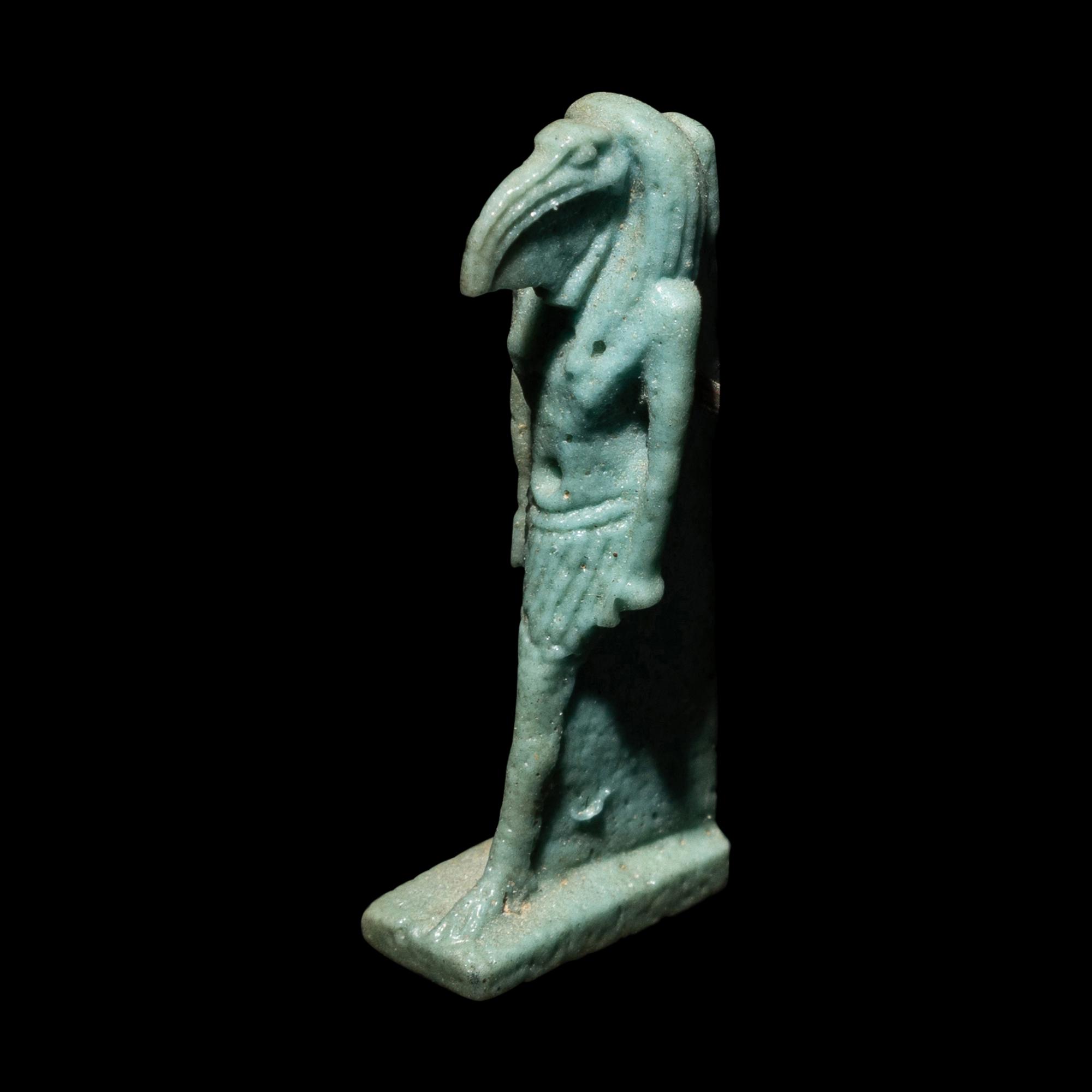 An Egyptian Faience Thoth