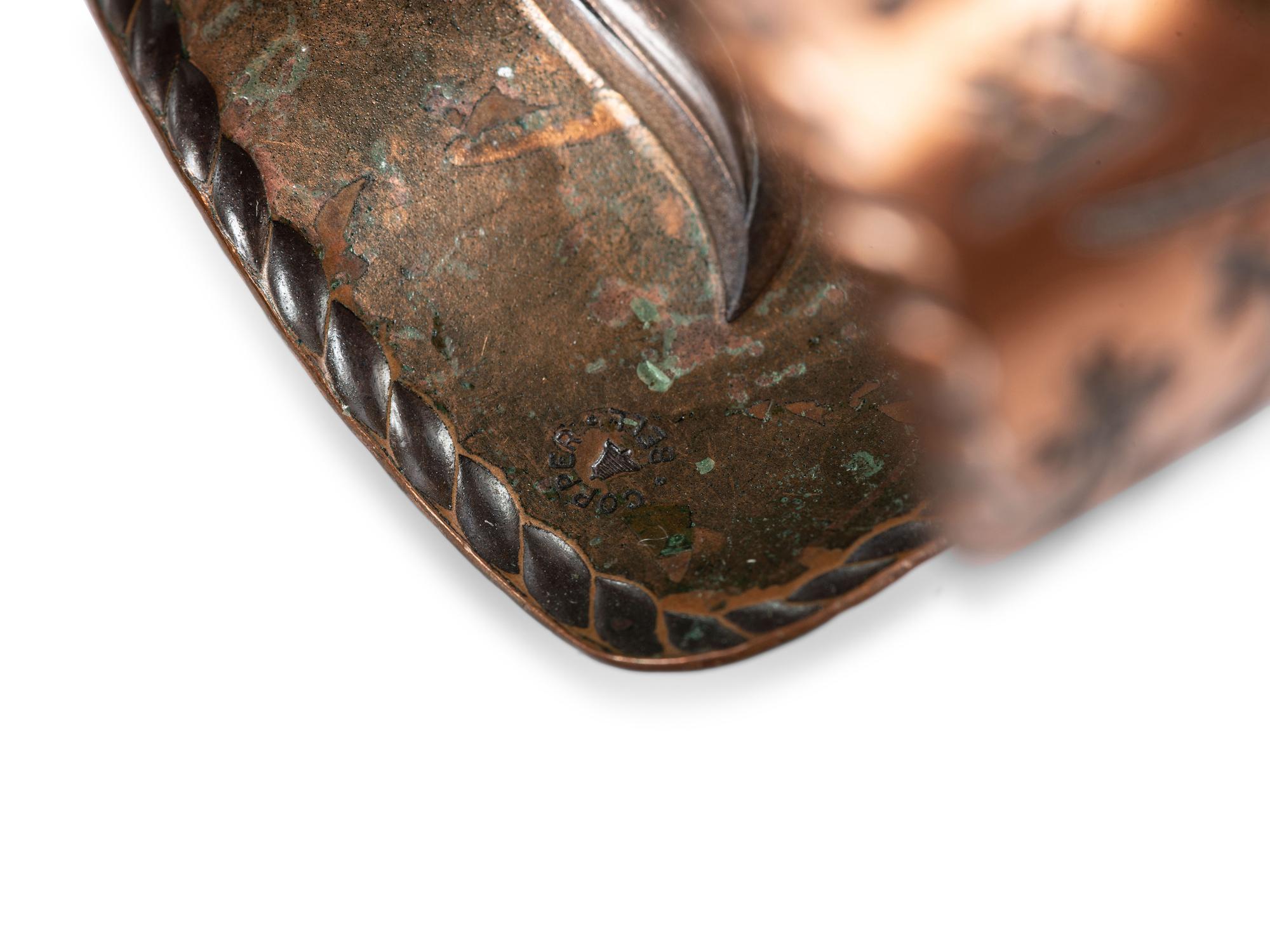 Fred Harvey Era Copper Trade Cuff Bracelets