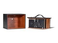 [EARLY PHOTOGRAPHY]. Eastman Kodak Co. No. 2 Stereo Kodak box camera. Rochester, NY, ca 1901-1905.