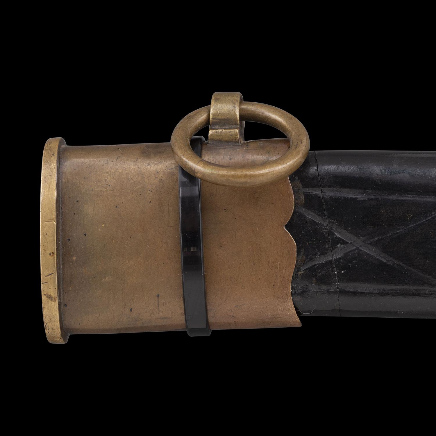 Rare Inside Guard Marked Memphis Novelty Works "Floating CS" Staff & Field Officers Sword