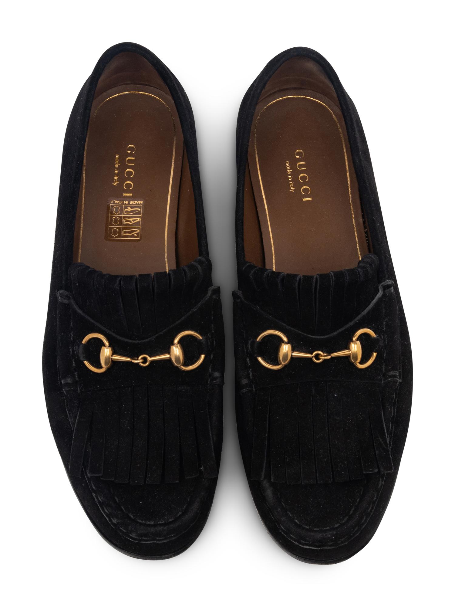 Gucci Kiltie Fringe Loafers