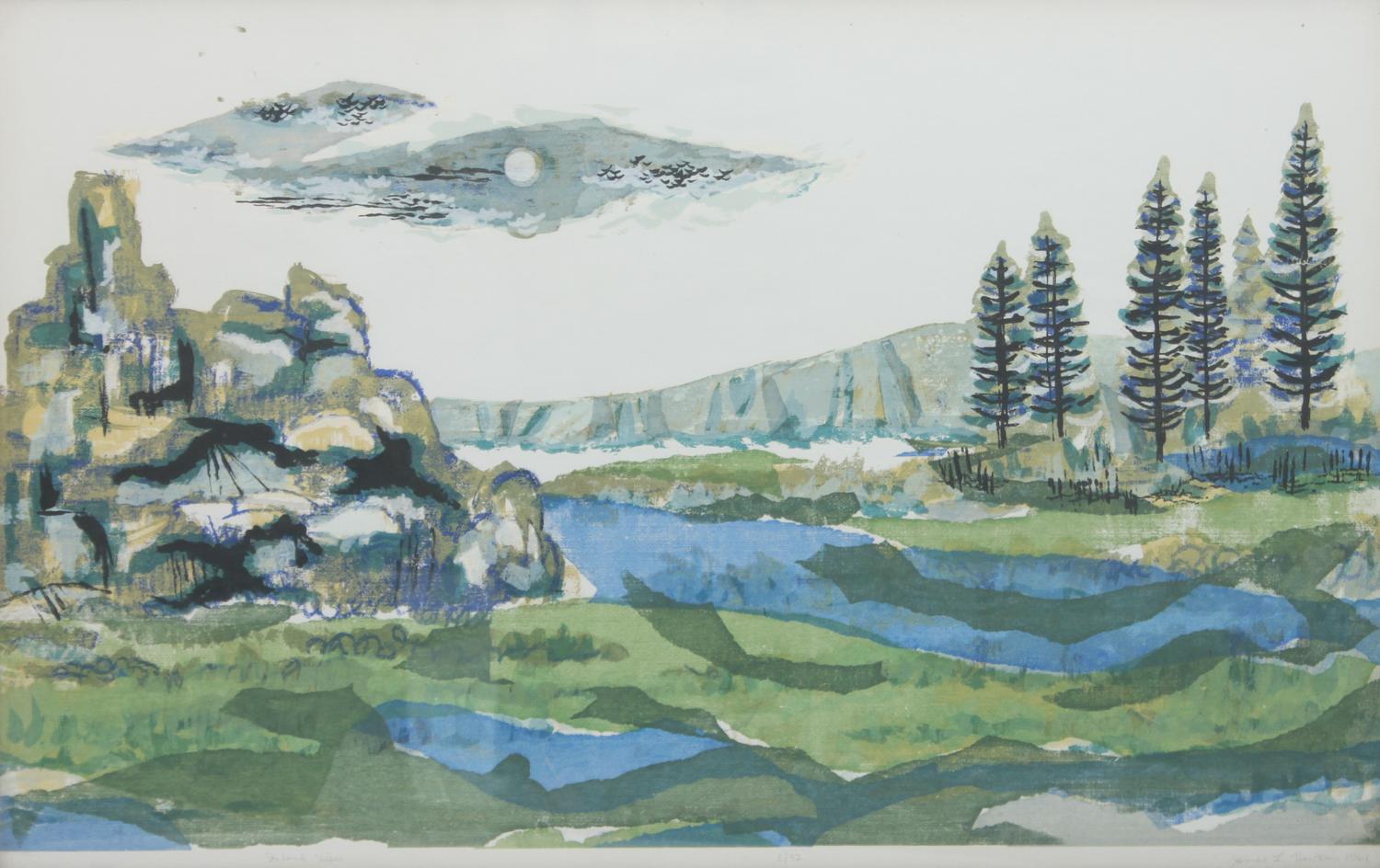 James L. Hawkins, (20th Century), Inland View, 1961