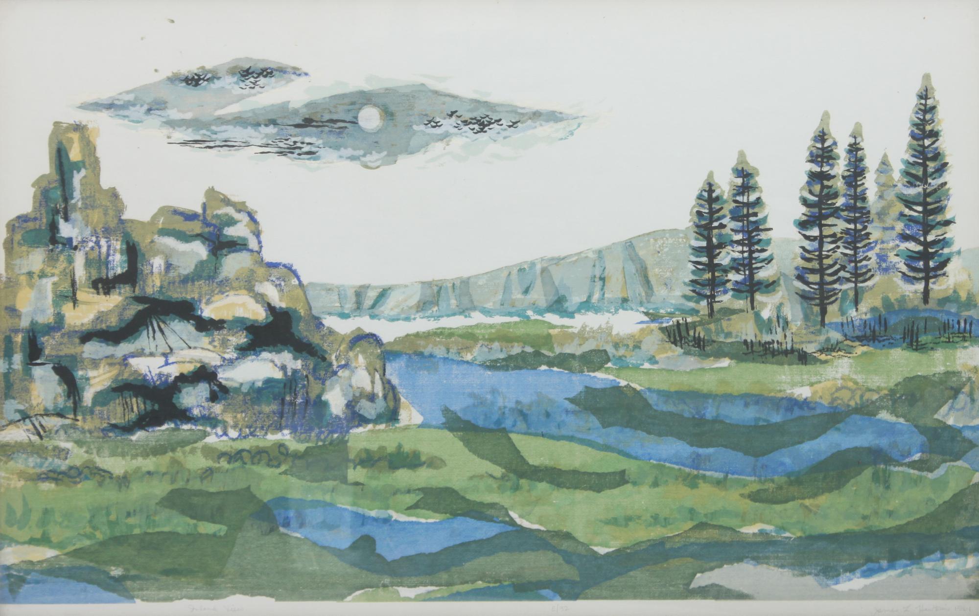 James L. Hawkins, (20th Century), Inland View, 1961
