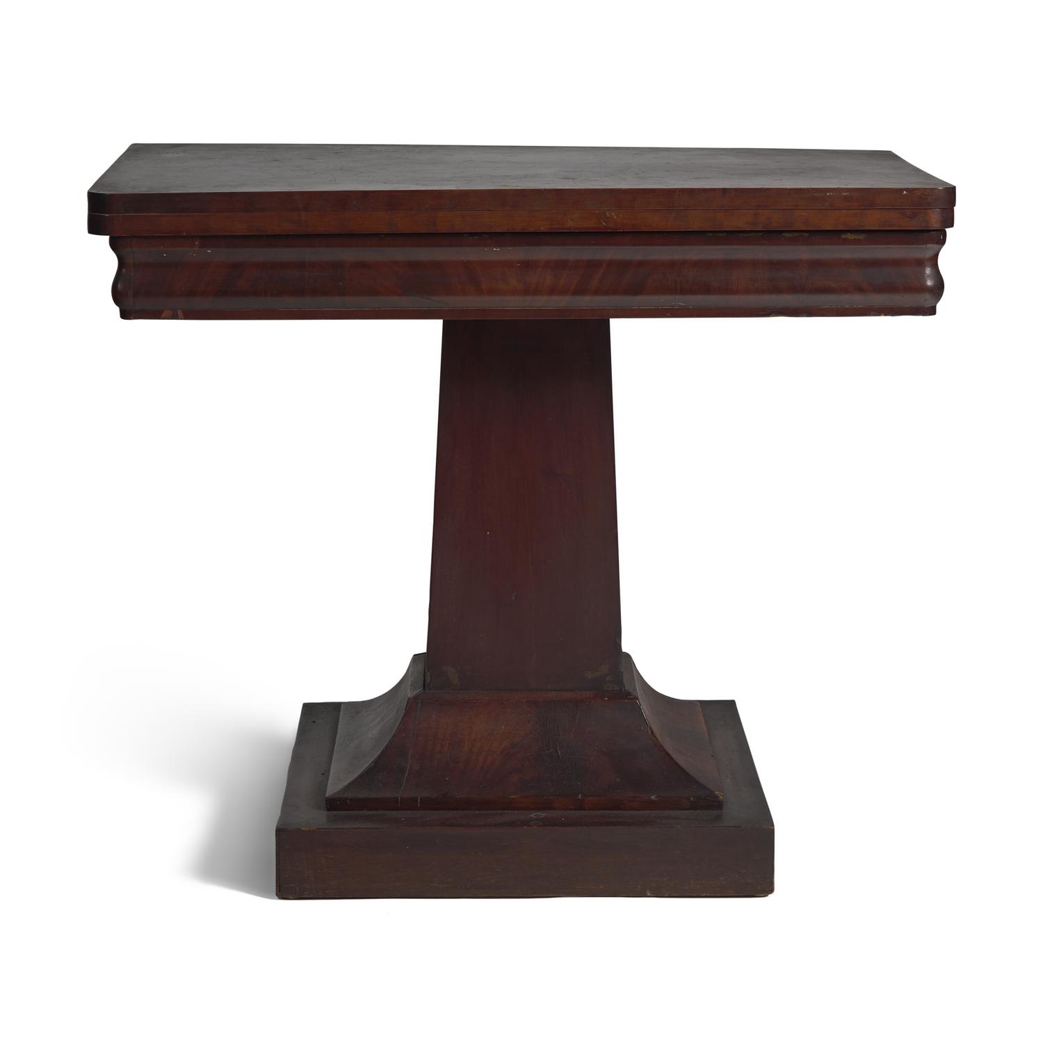 A Classical Mahogany Card Table