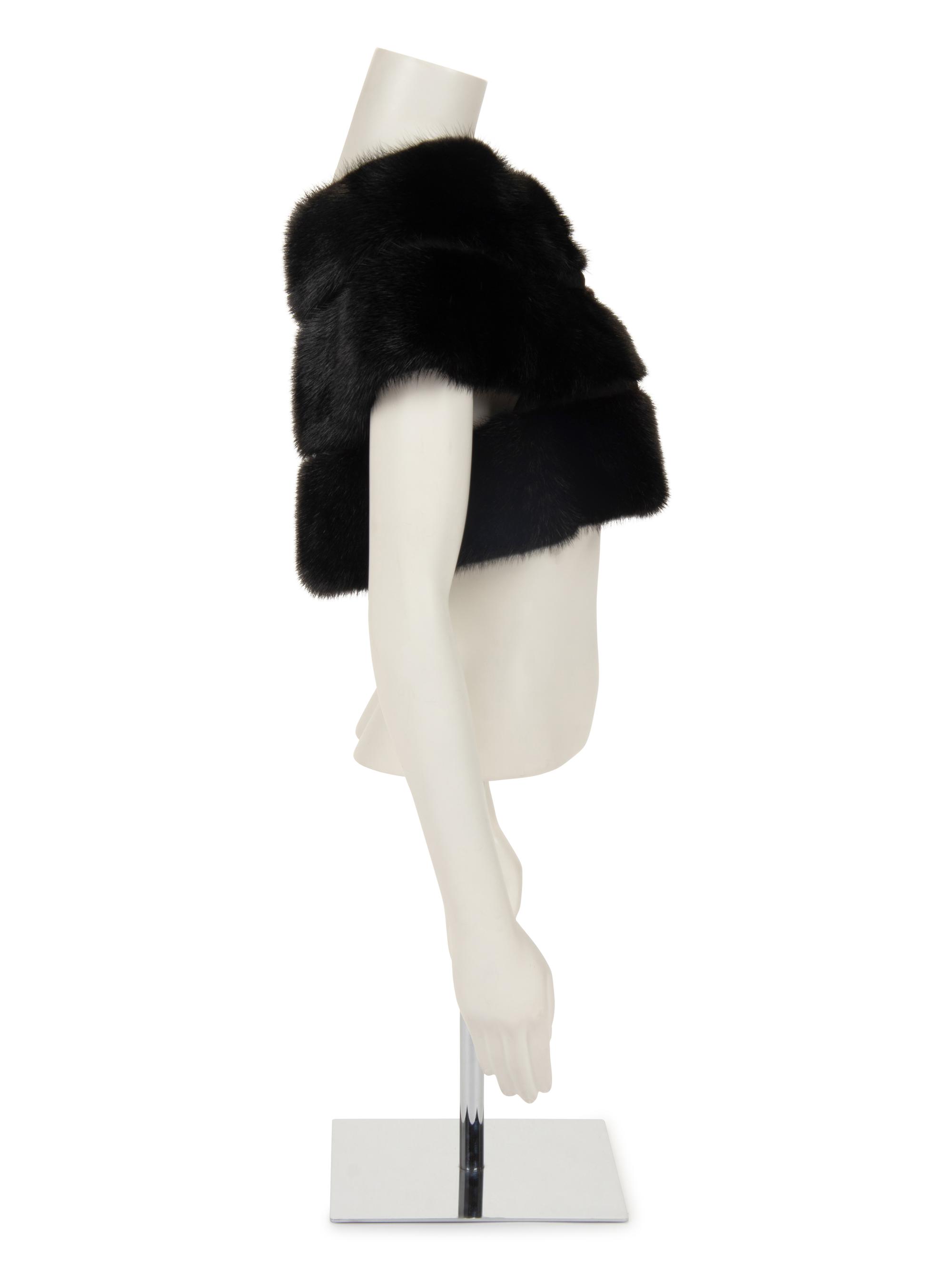 J. Mendel Mink Fur Cropped Jacket