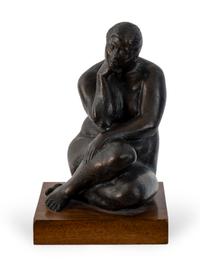 Untitled (Seated Nude)