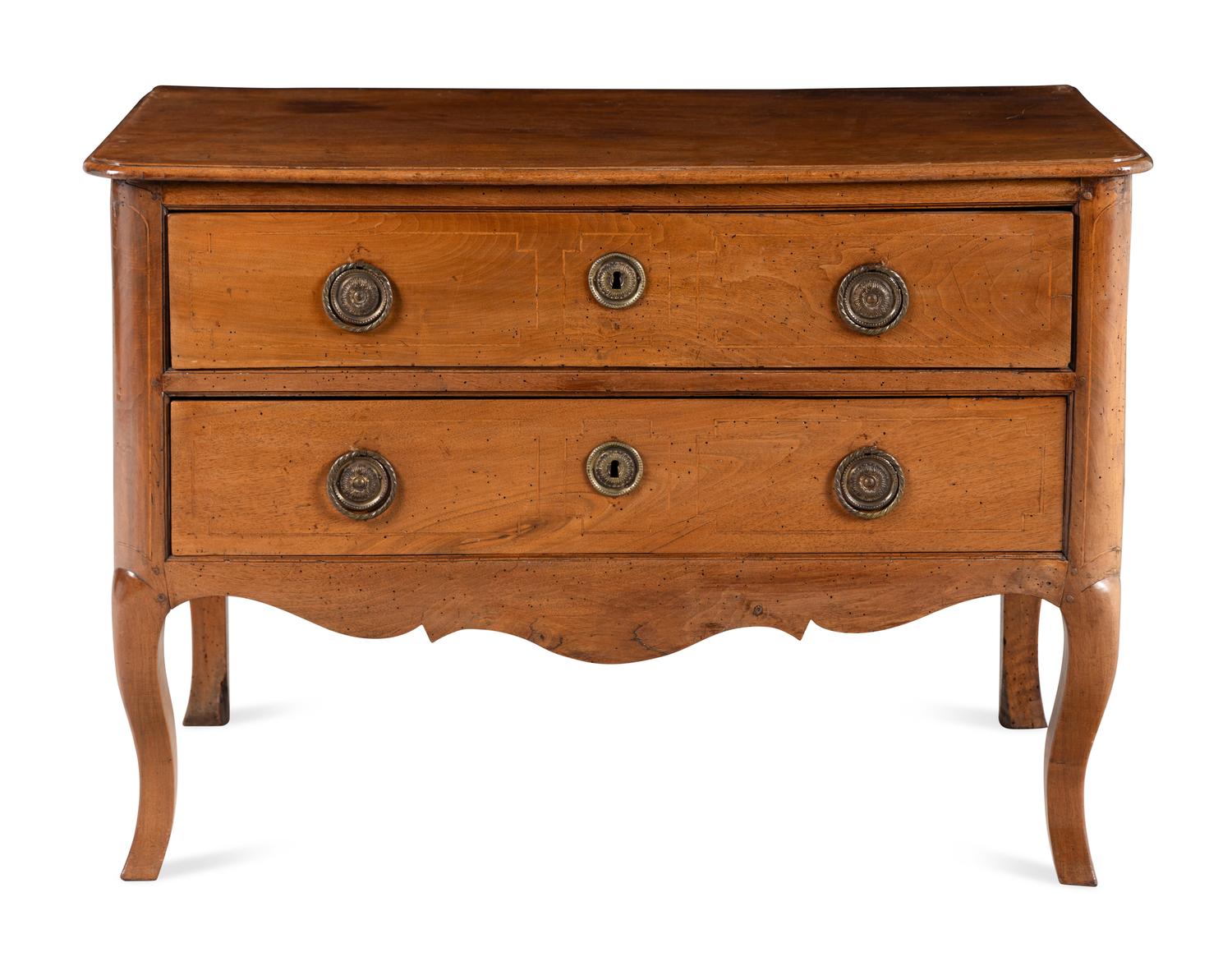A French Provincial Fruitwood Commode