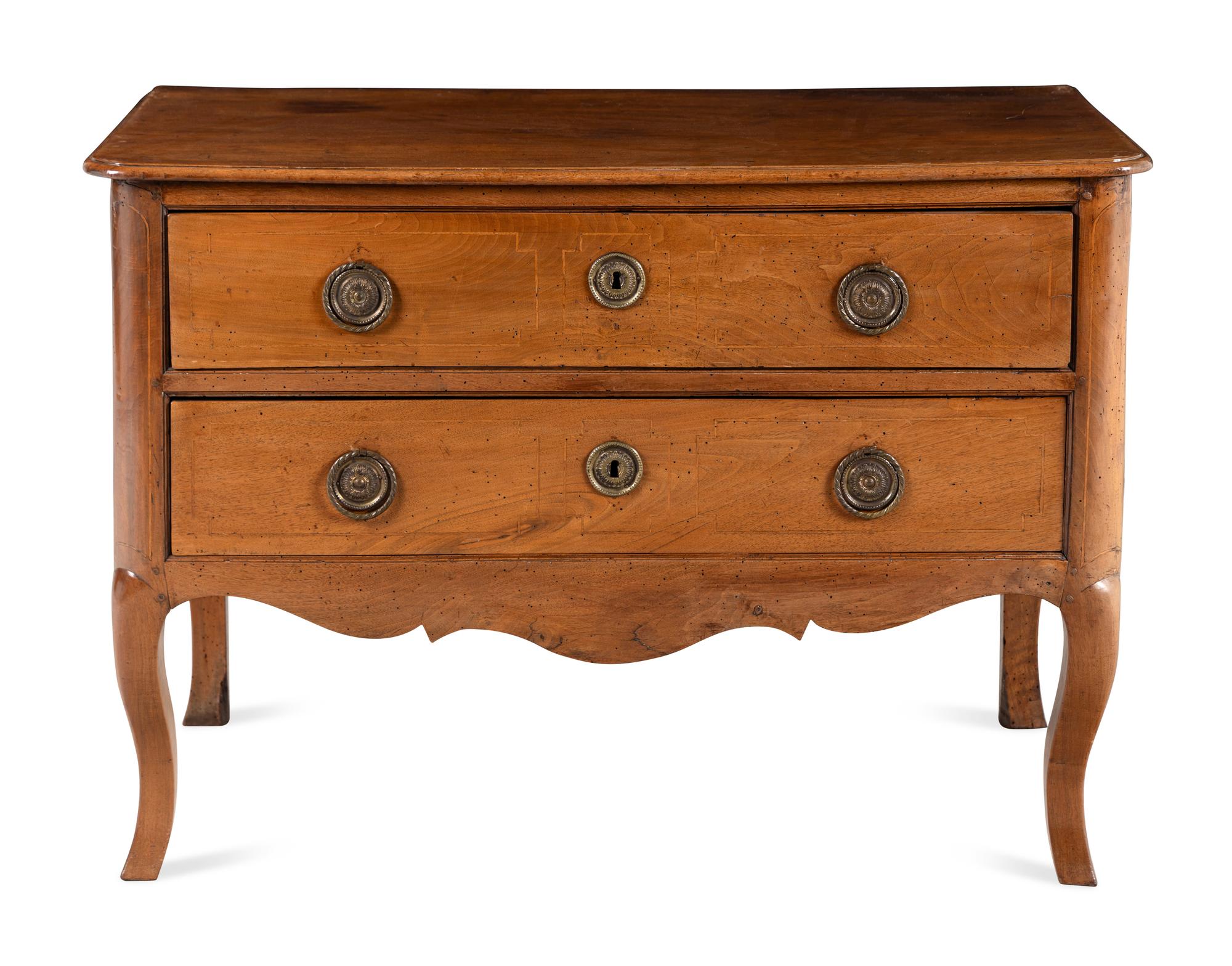 A French Provincial Fruitwood Commode