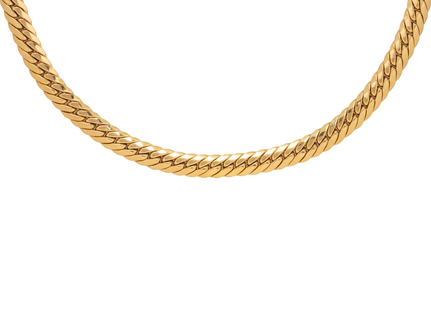 YELLOW GOLD NECKLACE