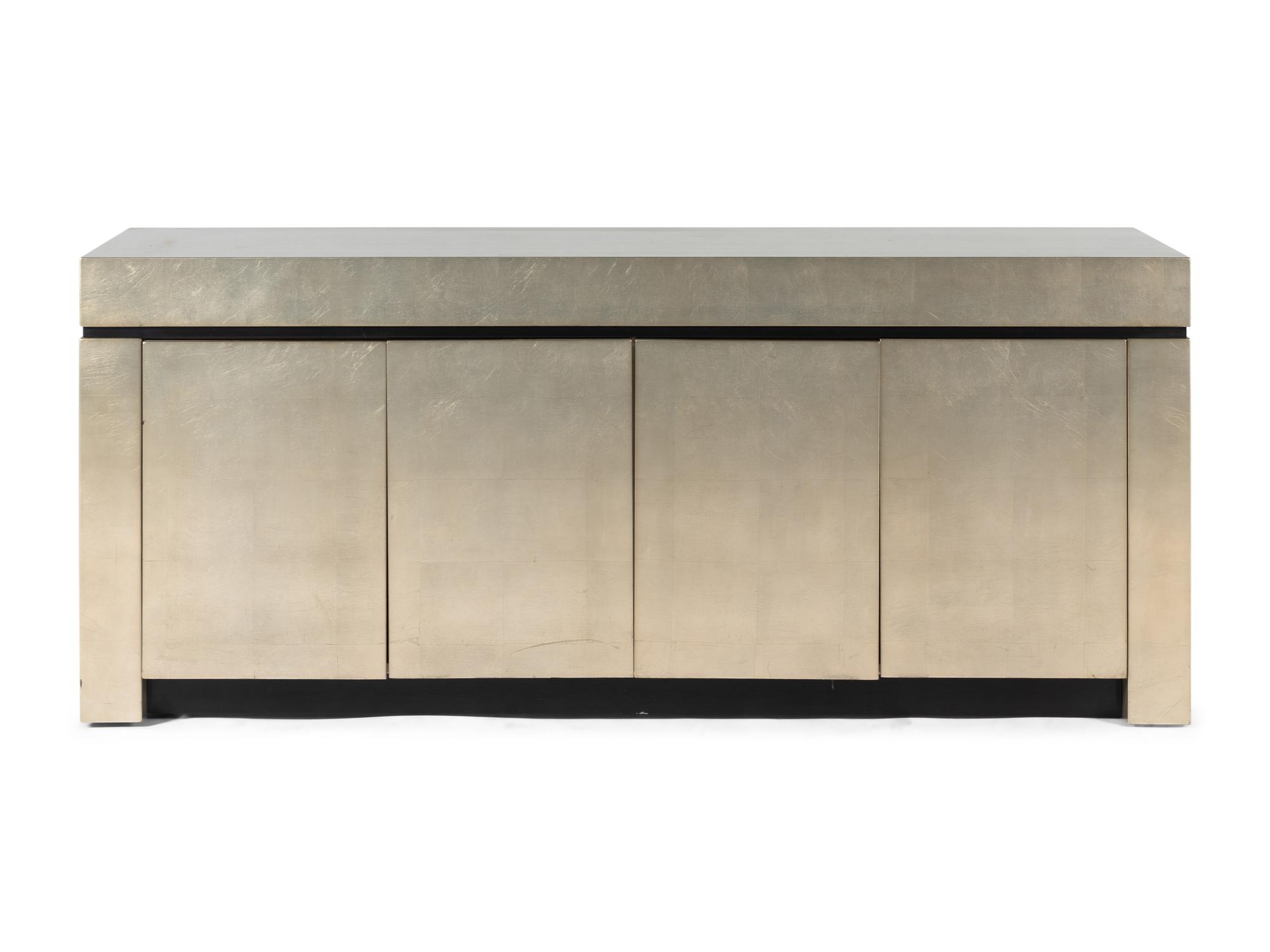 A Custom Silvered Sideboard