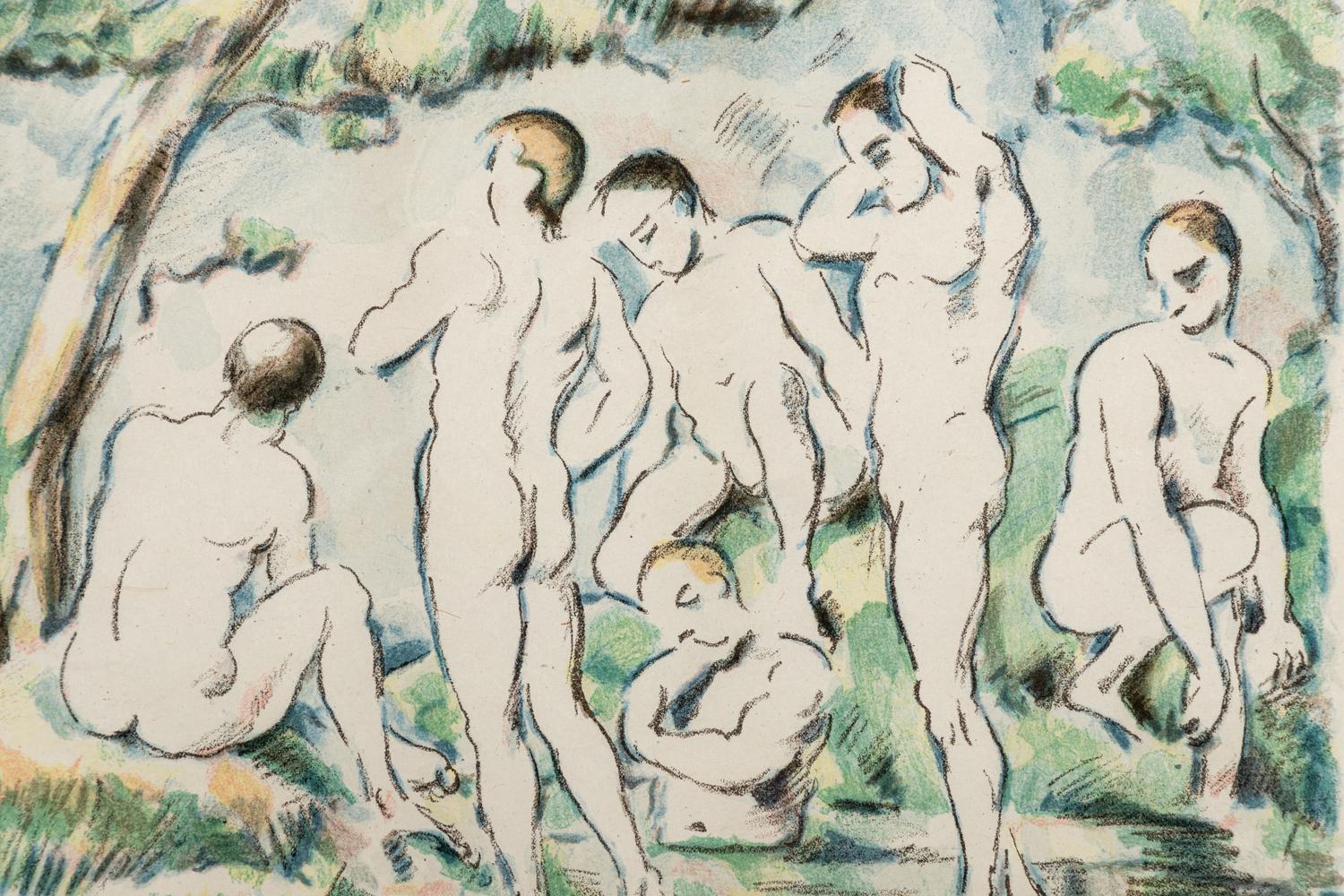 Les Baigneurs (petite planche)