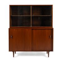 Sideboard with removable display cabinet