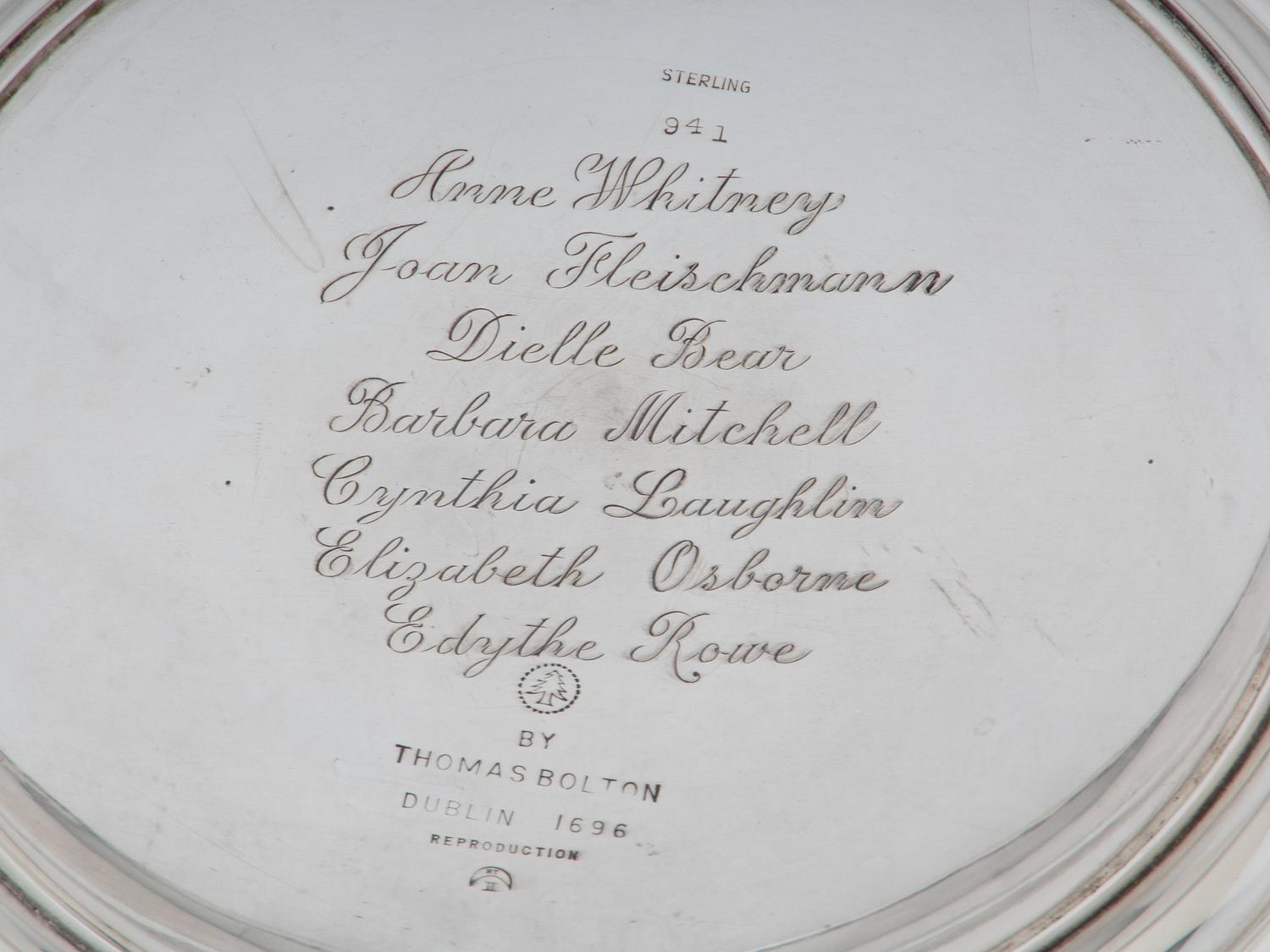 Six American Silver Bowls