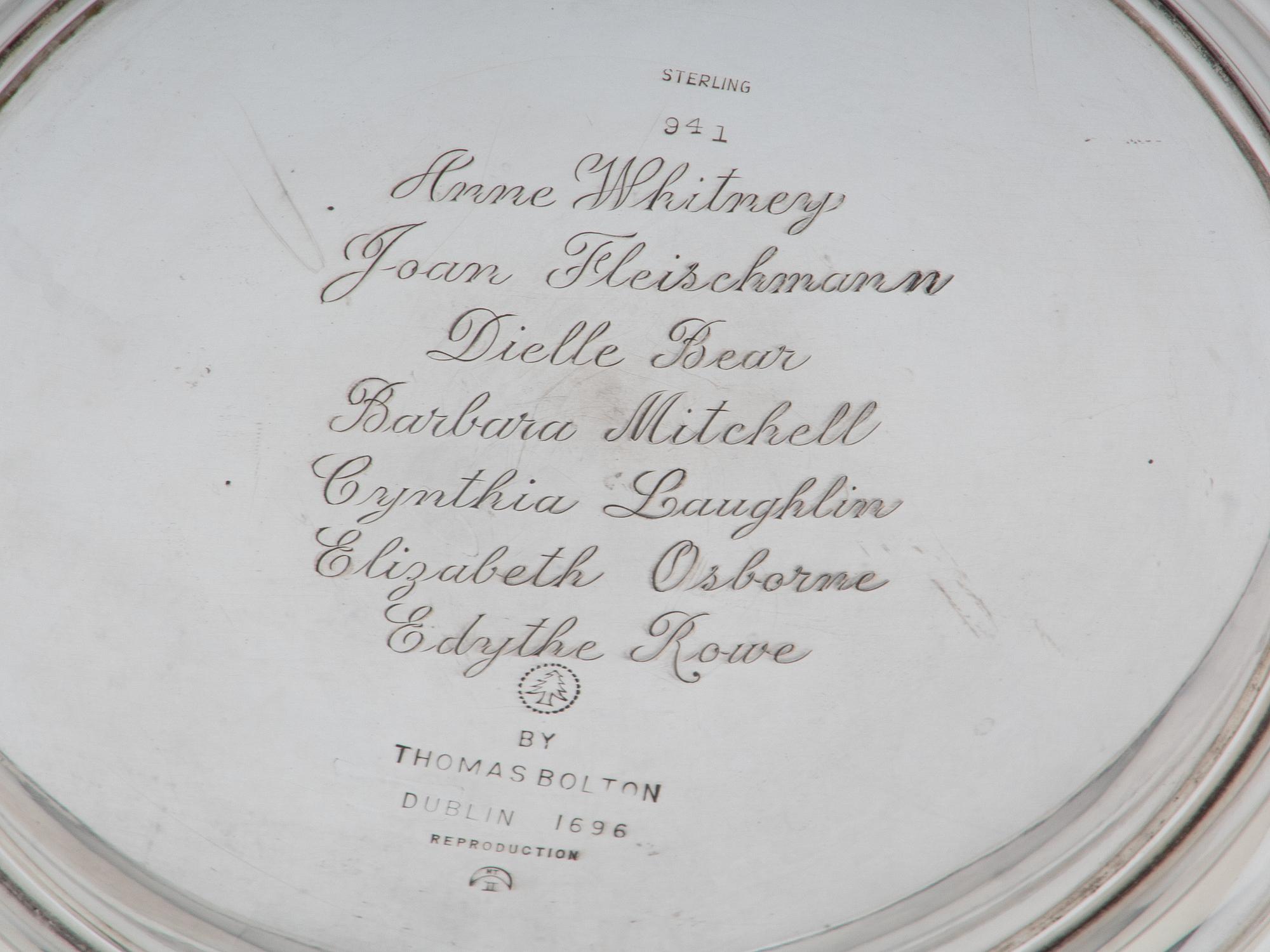 Six American Silver Bowls