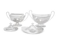 Two English Silver-Plate Tureens