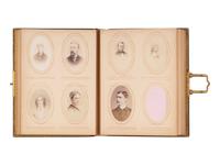 [US SUPREME COURT]. Blatchford family archive including documents, ledgers, photographs, and a silk menu signed by President Chester A. ARTHUR (1829-1886) and Supreme Court Justice Samuel Blatchford (1820-1893).