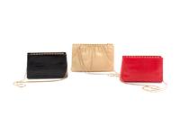 Three Judith Leiber Frame Bags; Two Karung, One Crocodile