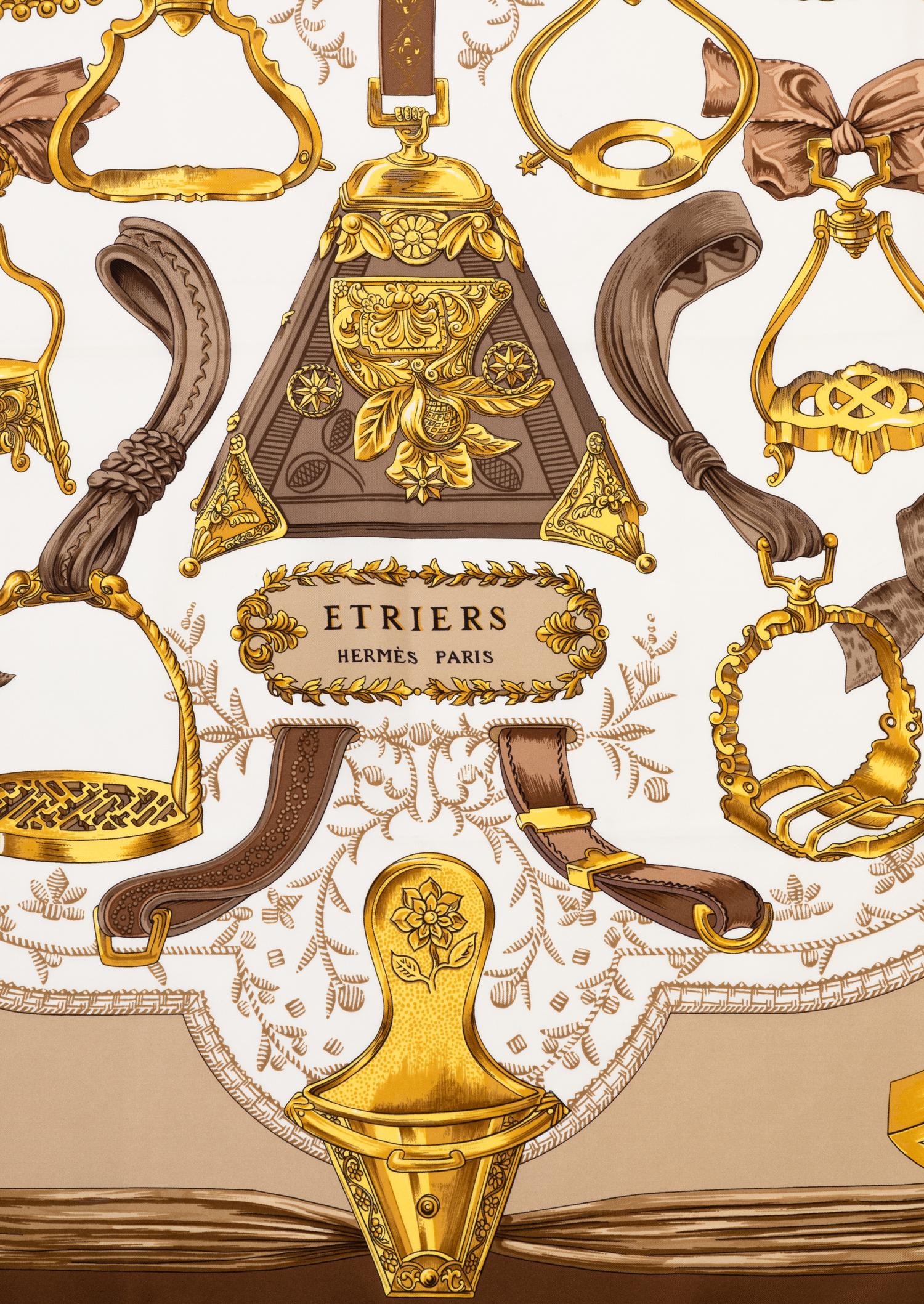 Hermès 90cm Silk Scarf