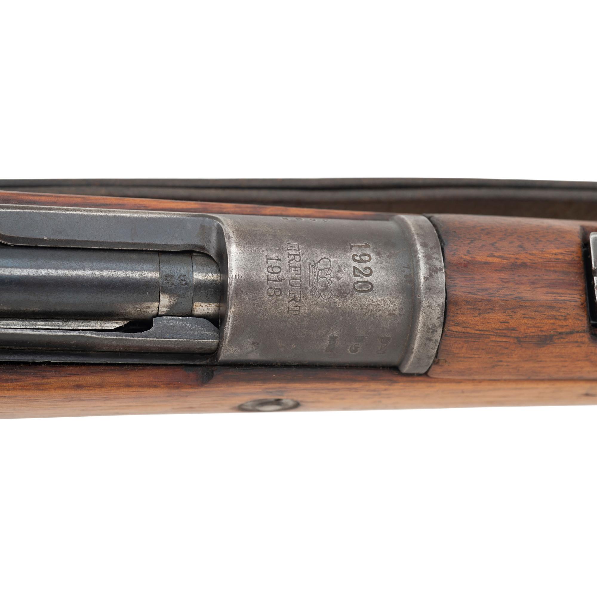 **Scarce Double Date Erfurt 1918 Kar 98a