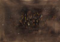 Leonardo Nierman, (Mexican, b. 1932), Cityscape, 1959