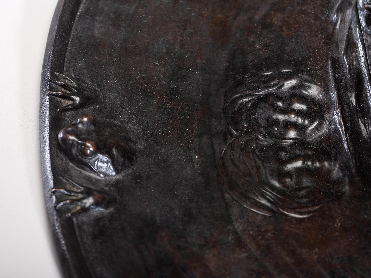 Figural Inkwell, circa 1900