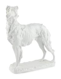 A Herend Porcelain Model of a Russian Greyhound