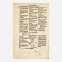 [Religion] [Incunabula] (Biblia Latina) Biblia cum summariss concordantiss diuisionibus: quattuour: repertoriss prepositis: numeriqa folioru distinctione terse fideliter imp(re)ssa