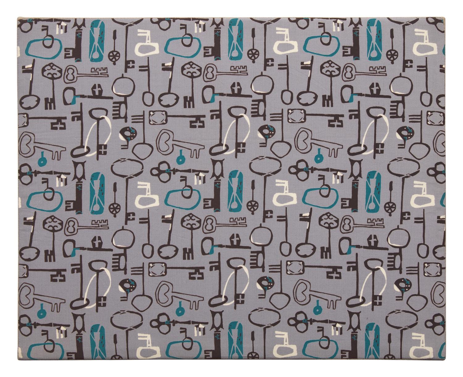 Three Mounted Printed Cotton Panels, Two Designed by Picasso DONATED BY CORA GINSBURG, LLC.