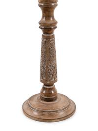 A Pair of Italian Wood Pricket Sticks