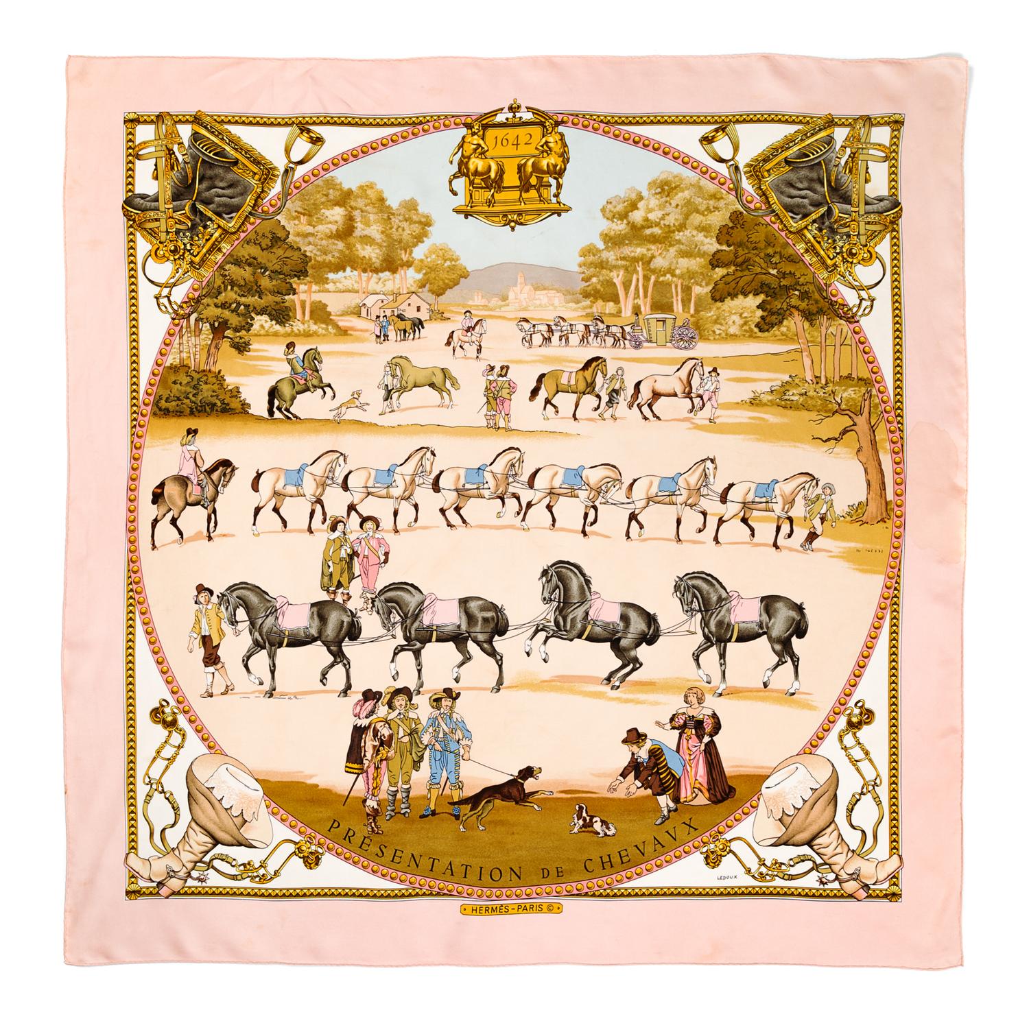 An Hermès 90cm Silk Scarf, 36" x 36".