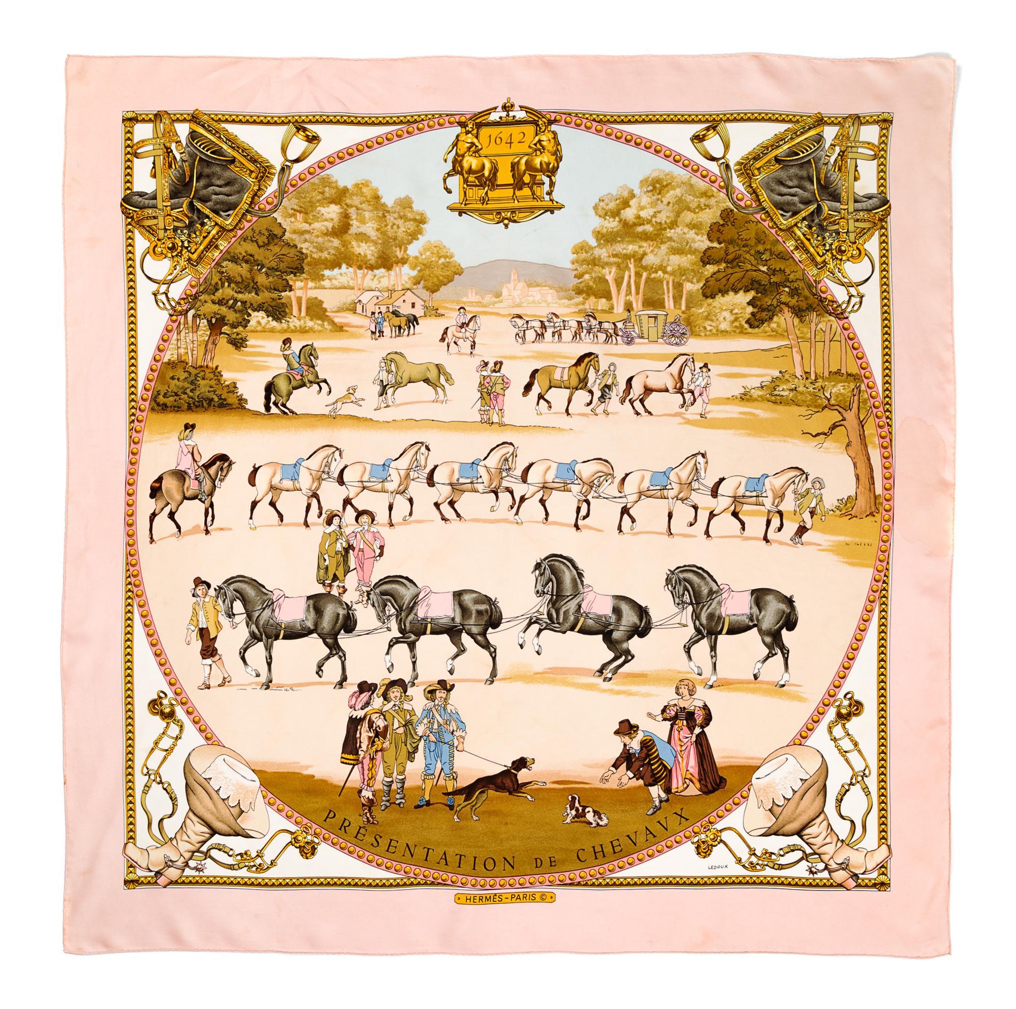 An Hermès 90cm Silk Scarf, 36" x 36".