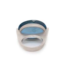 AMSTERDAM SAUER, WHITE GOLD AND AQUAMARINE RING