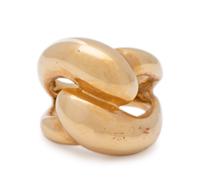 YELLOW GOLD KNOT MOTIF RING