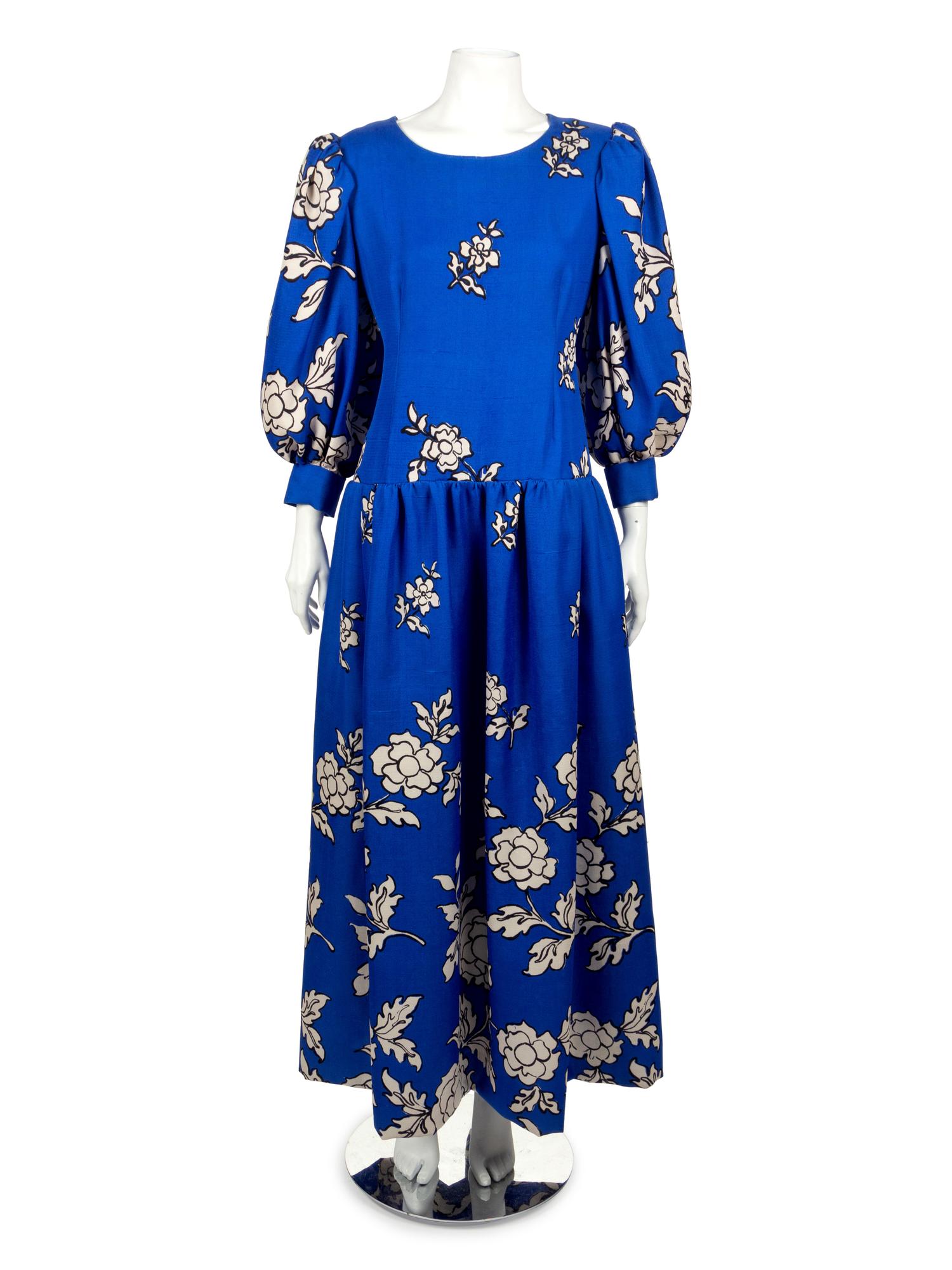 Two Givenchy Dresses, 1980s — Sold to benefit the Art Acquisition Fund at the Indianapolis Museum of Art at Newfield.