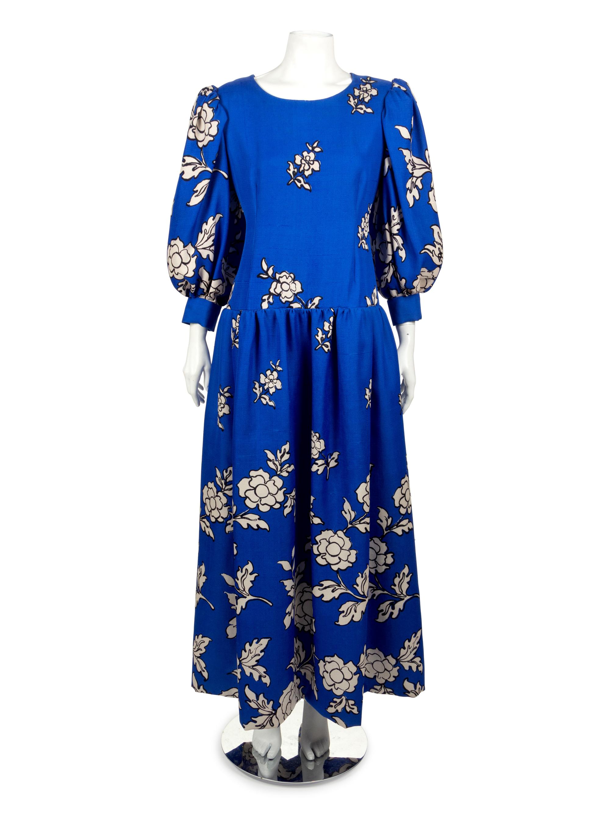 Two Givenchy Dresses, 1980s — Sold to benefit the Art Acquisition Fund at the Indianapolis Museum of Art at Newfield.