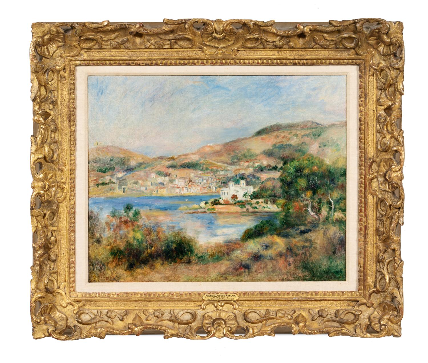 Pierre-Auguste Renoir (French, 1841-1919) La Baie de Villefranche-sur-Mer, 1899