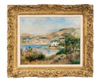 Pierre-Auguste Renoir (French, 1841-1919) La Baie de Villefranche-sur-Mer, 1899
