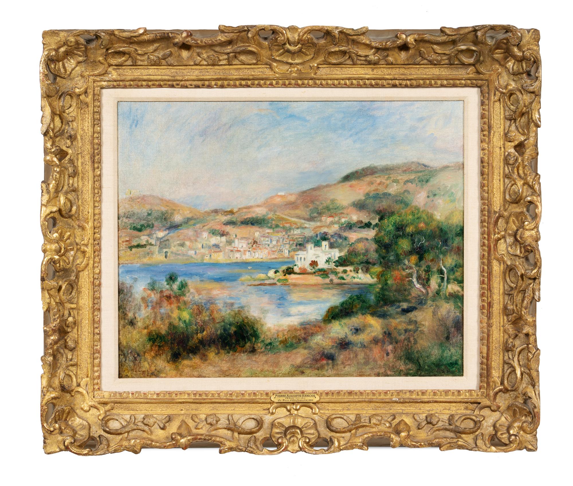 Pierre-Auguste Renoir (French, 1841-1919) La Baie de Villefranche-sur-Mer, 1899
