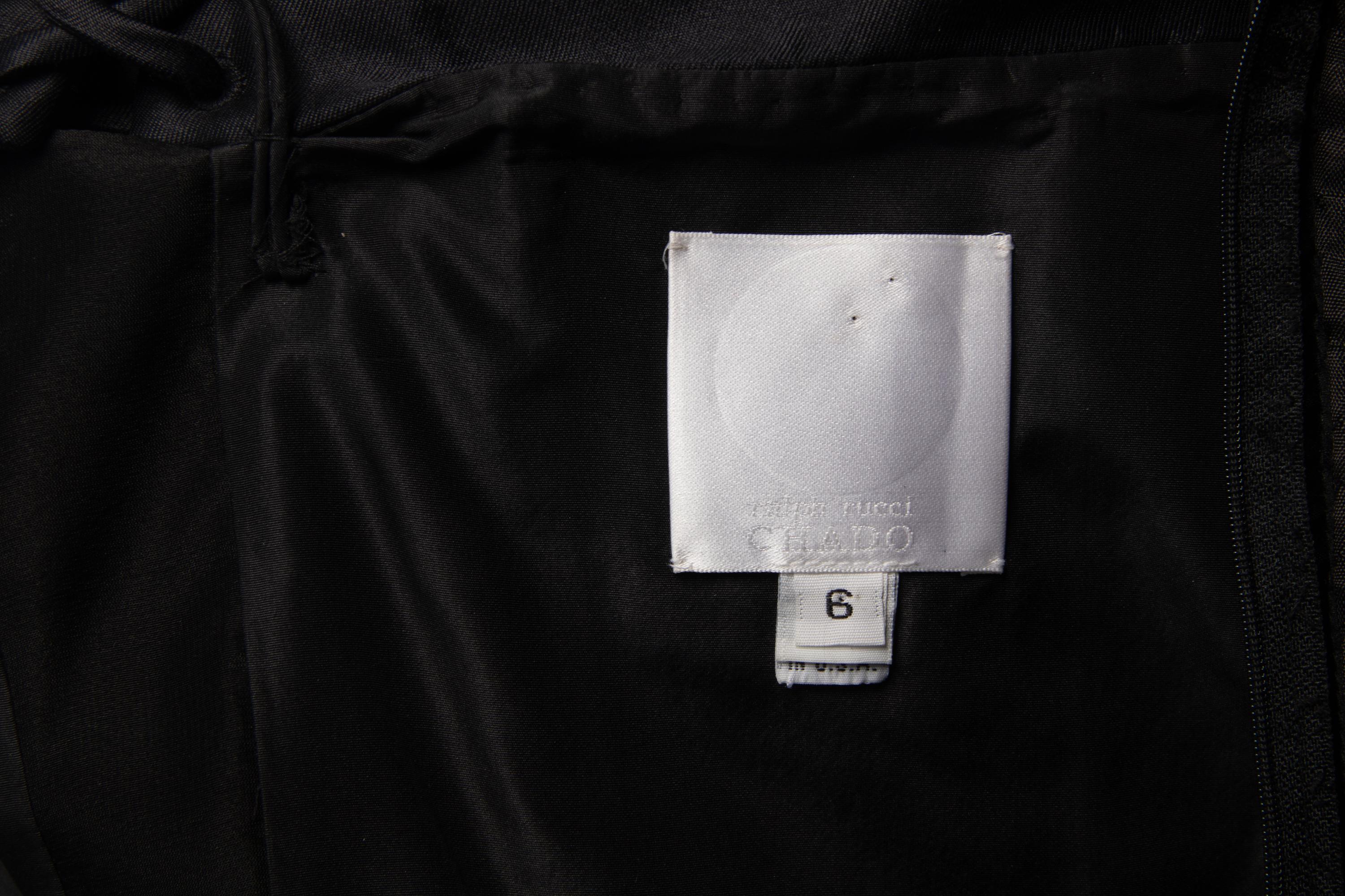 Chado Ralph Rucci Cocktail Dress