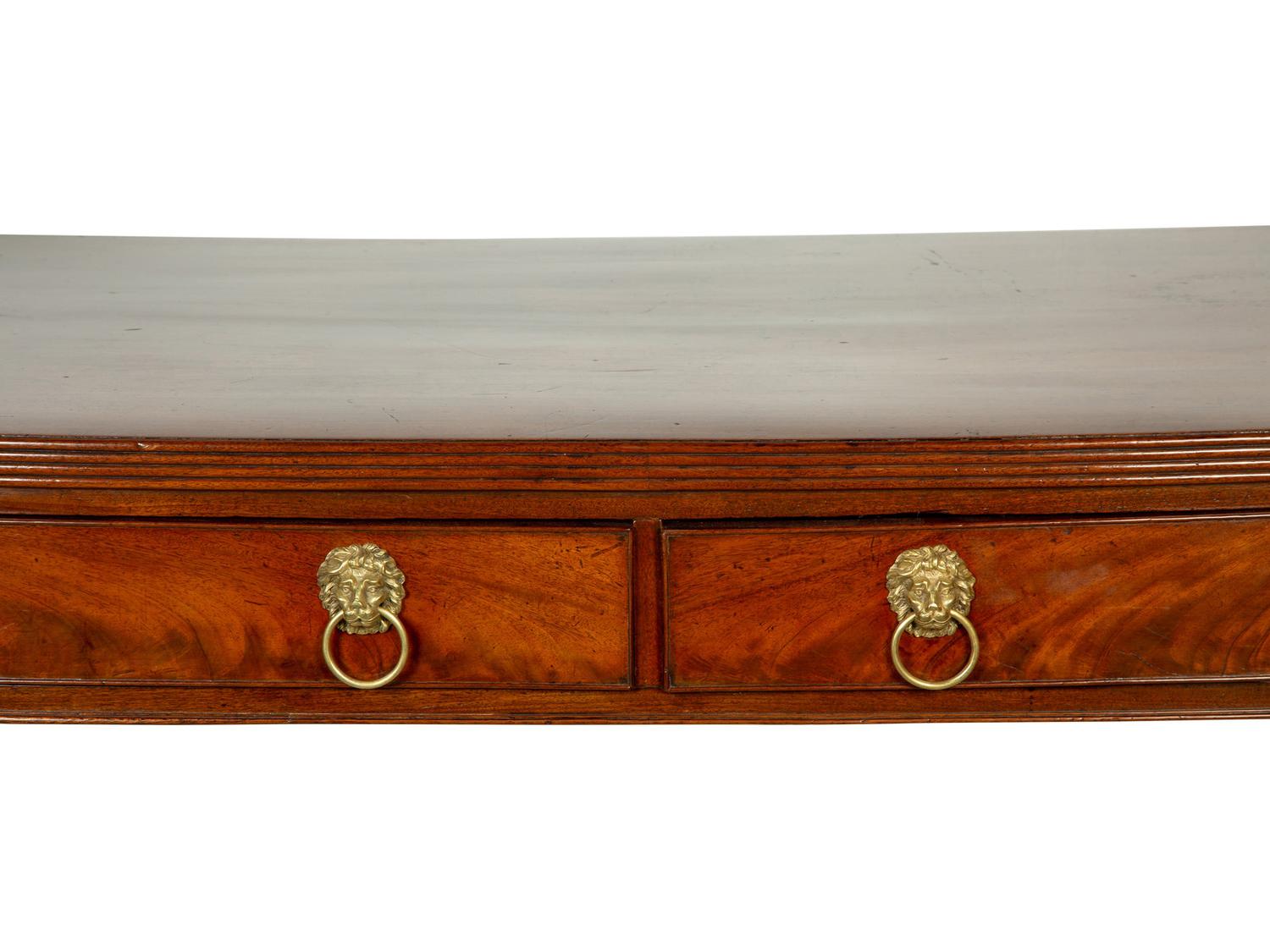 A Regency Style Mahogany Sideboard