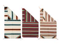 Navajo Banded Double Saddle Blankets