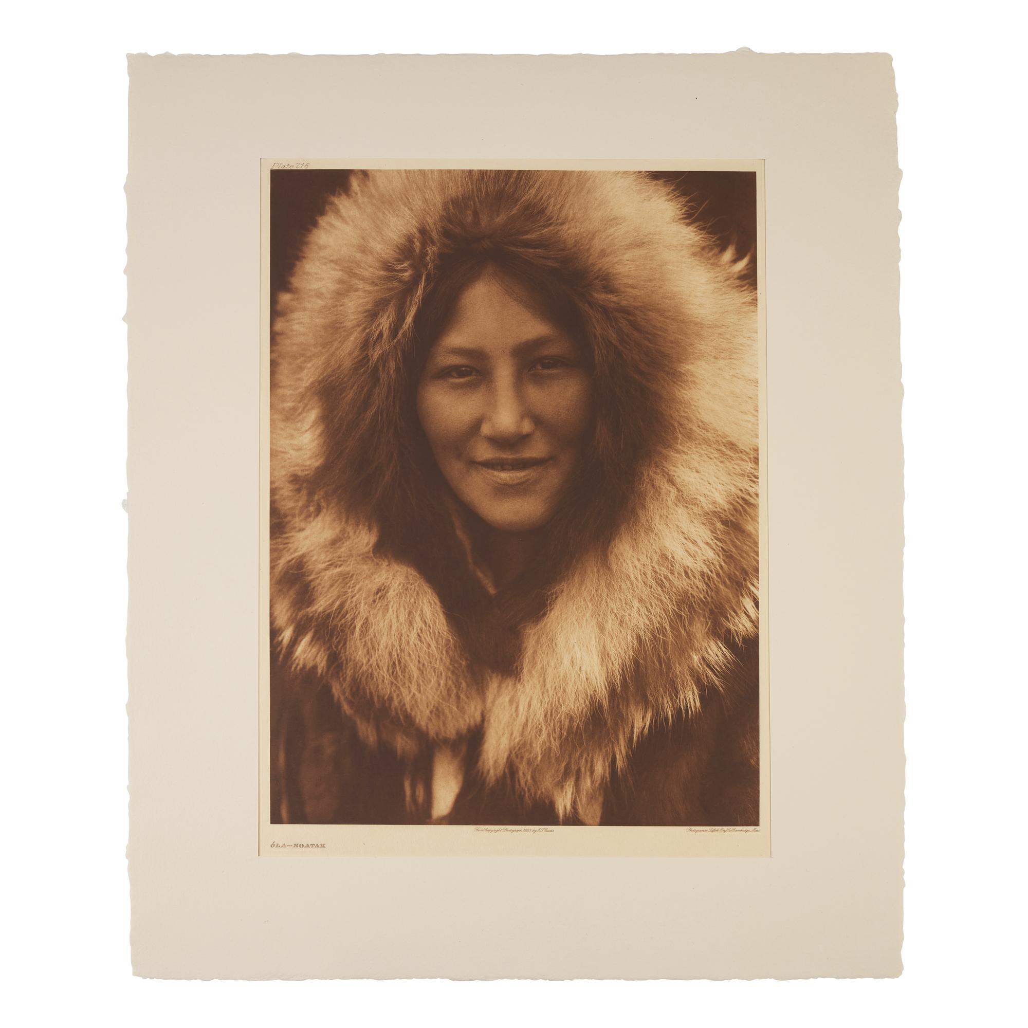 Edward Curtis (American, 1868-1952) — Ola - Noatak Plate 716