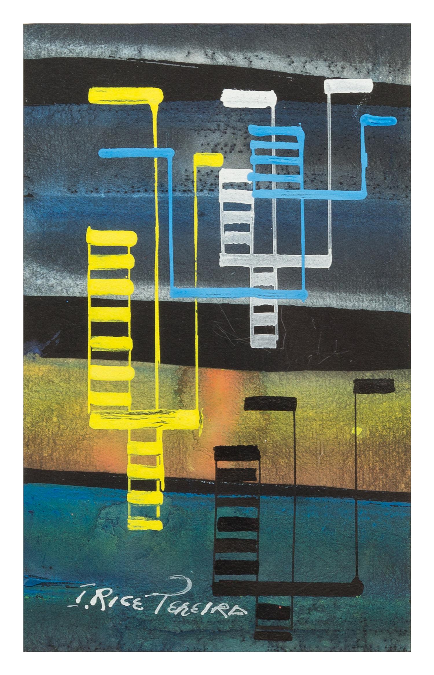 Irene Rice Pereira, (American, 1907-1971), Ladders