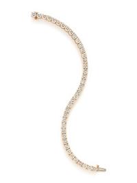 YELLOW GOLD AND DIAMOND BRACELET