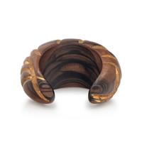 Saint Laurent Wood Cuff