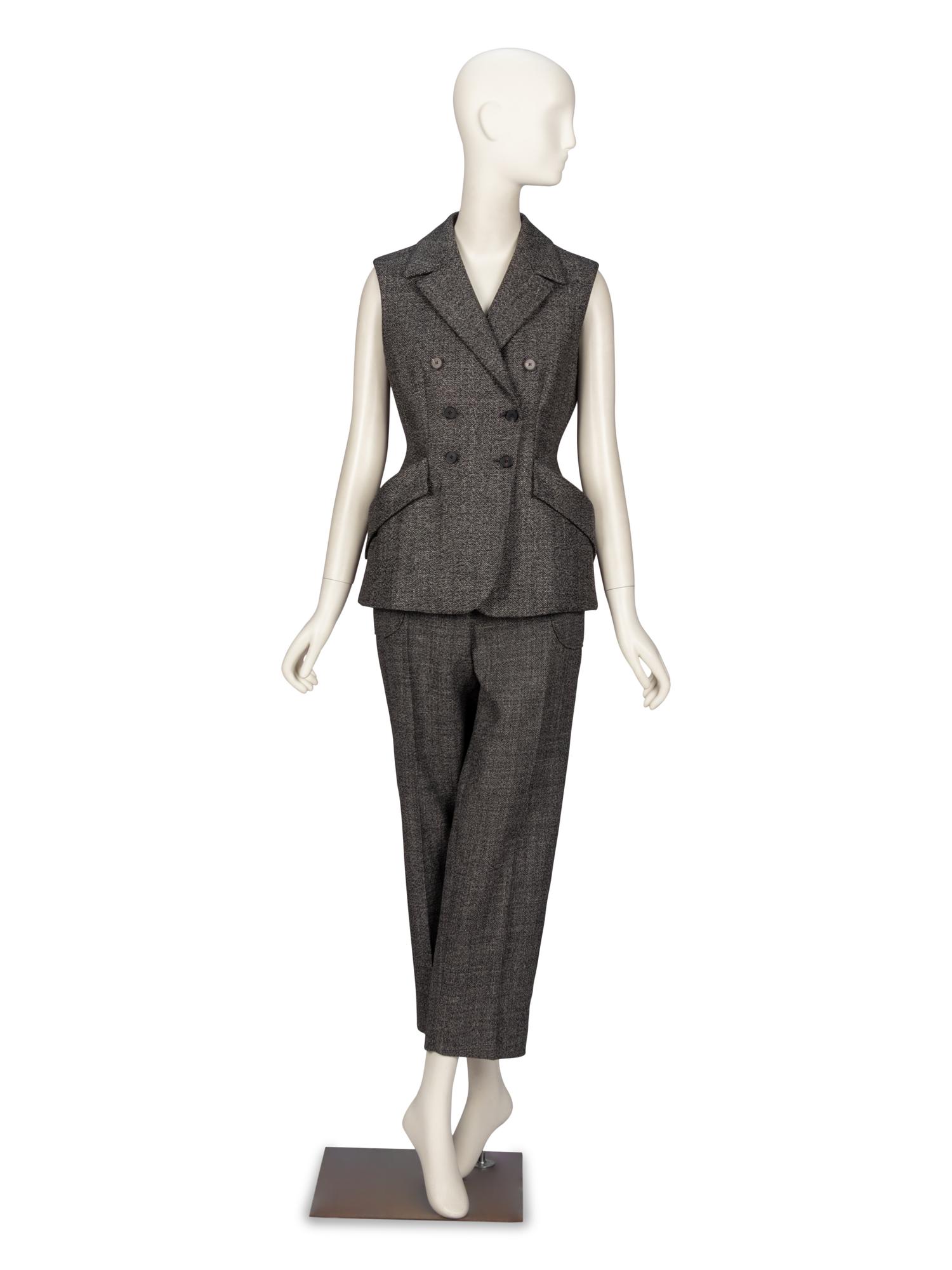 Christian Dior, Sleeveless Wool Pantsuit