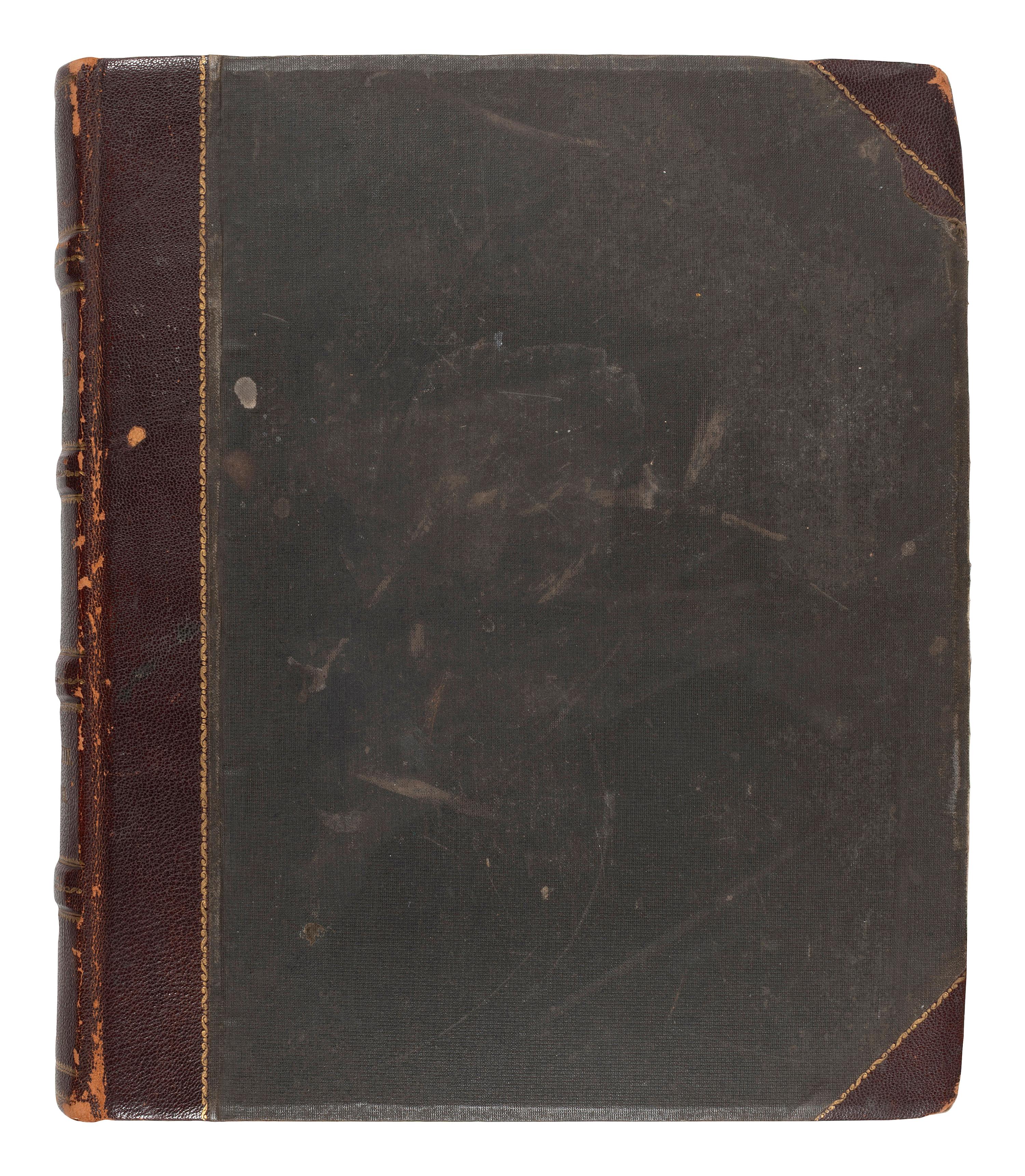 [NATIVE AMERICANS]. JUNKIN, William W. (1831-1903). A Collection of Indian Photographs and Views with Photos of a Few White Employes [ sic ] Together with Some Indian Letters and Paintings. Made by W.W. Junkin, Fairfield, Iowa. 1889-93.