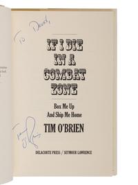 O'BRIEN, Tim (b.1946). If I Die in a Combat Zone . New York: Delacorte Press/ Seymour Lawrence, 1973.