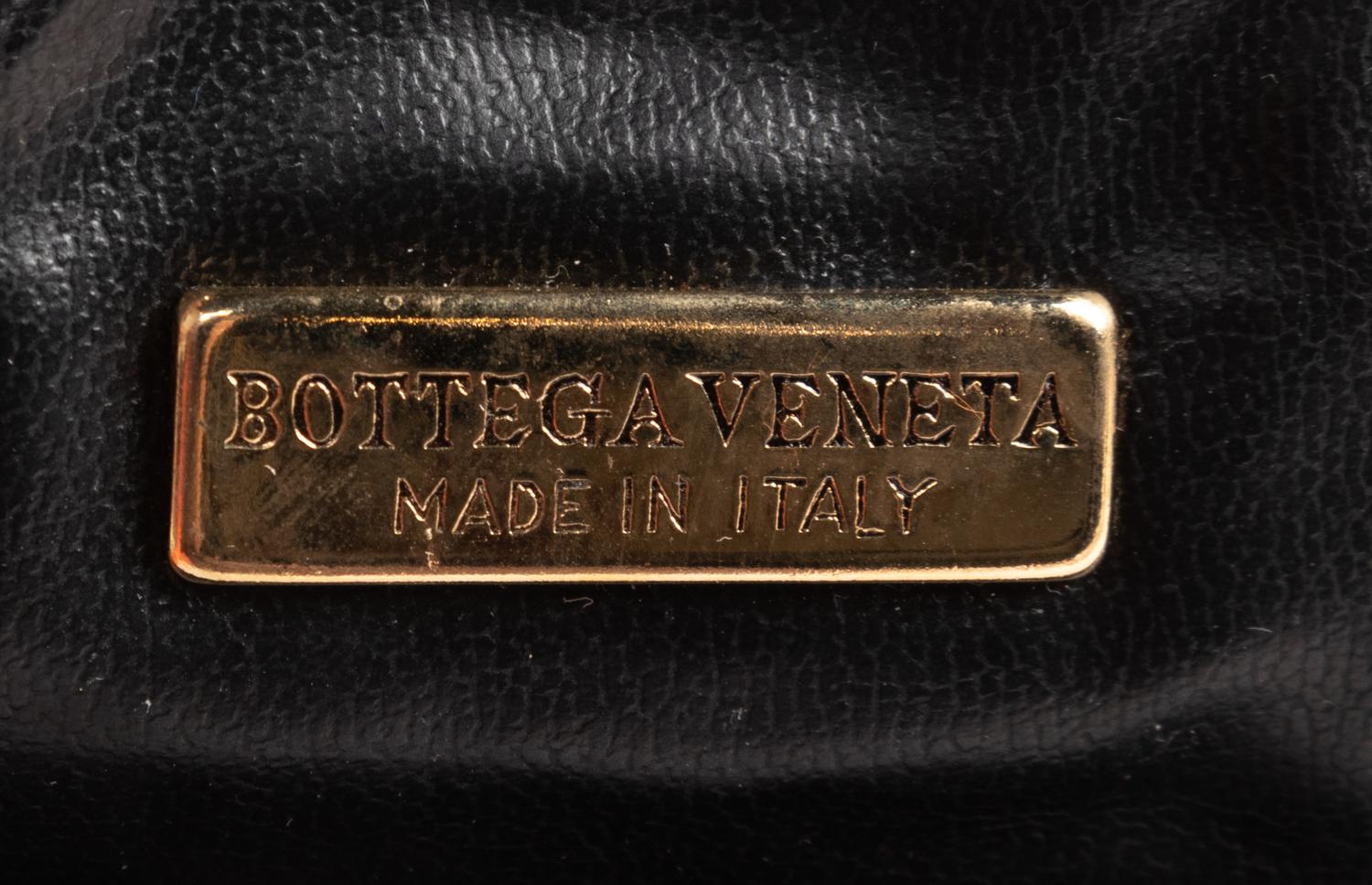 Four Woven Leather Handbags: Two Bottega Veneta, One Fendi, and One De Vecchi, 1980s