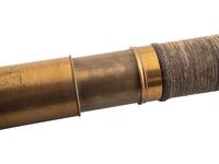 [CIVIL WAR]. Naval Telescope Presented to Lieutenant Edward Fesser Devens, 25 May 1863.